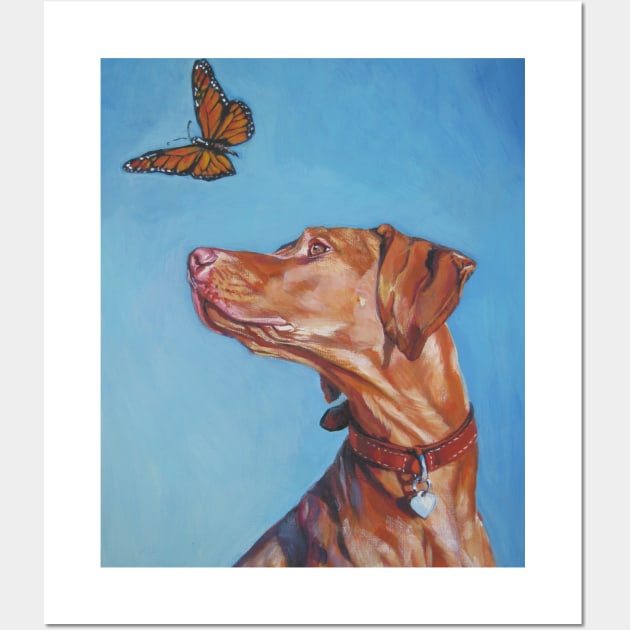 Vizsla Fine Art Painting Wall Art by LASHEPARD